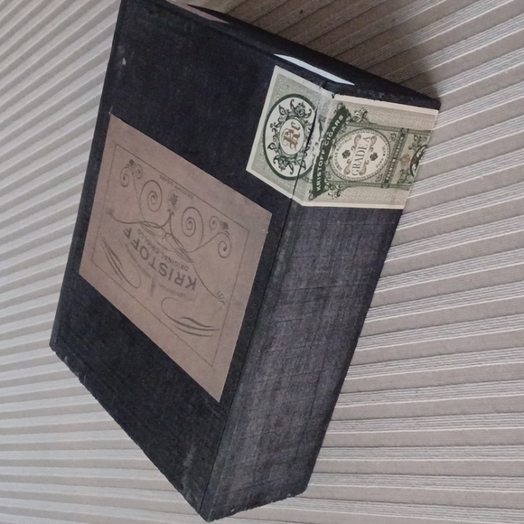 Kristoff Empty Wood Cigar Box - Picture 3 of 9